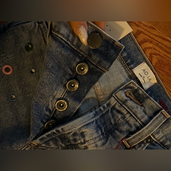 NWT Alice+Olivia LA ankle cropped jeans - Picture 5 of 9